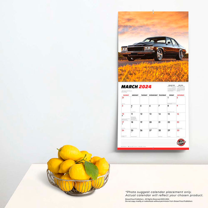 2024 Australian Muscle Cars Wall Calendar