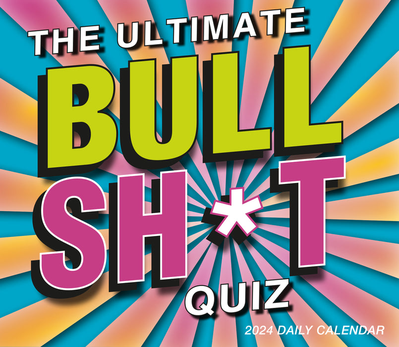 2024 The Ultimate Bullsh*t Quiz Page-A-Day