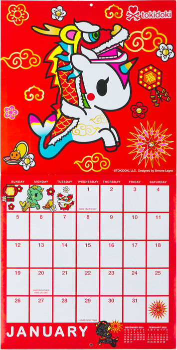 2025 Tokidoki Wall Calendar