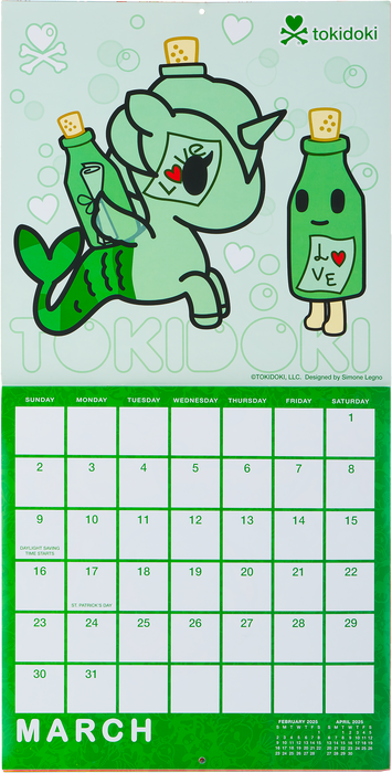 2025 Tokidoki Wall Calendar