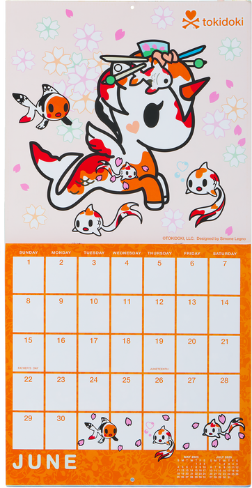 2025 Tokidoki Wall Calendar