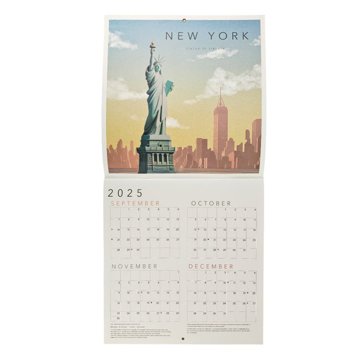 City Chic 2026 Square Wall Calendar