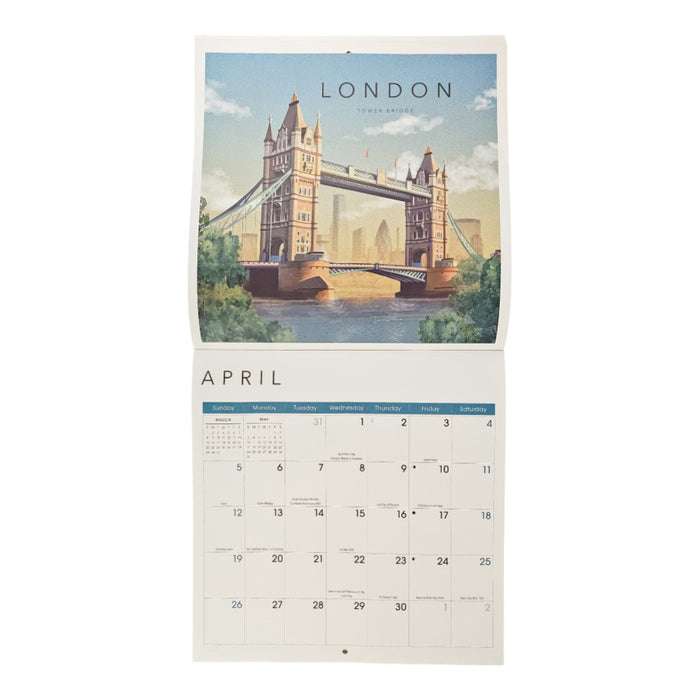 City Chic 2026 Square Wall Calendar
