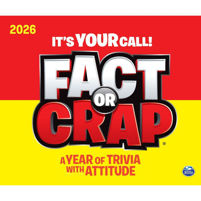 Fact or Crap 2026 Page-A-Day Calendar