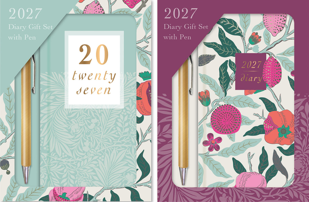 Gift Set Diary WTV with Pen 2027 Pocket Diary
