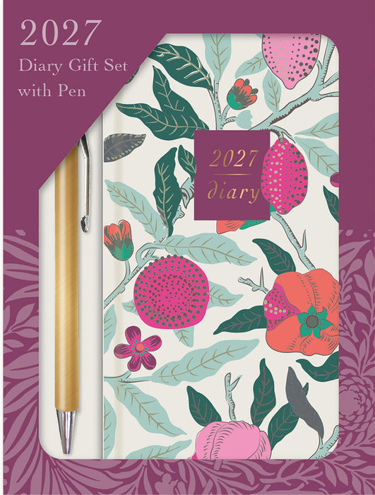 Gift Set Diary WTV with Pen 2027 Pocket Diary