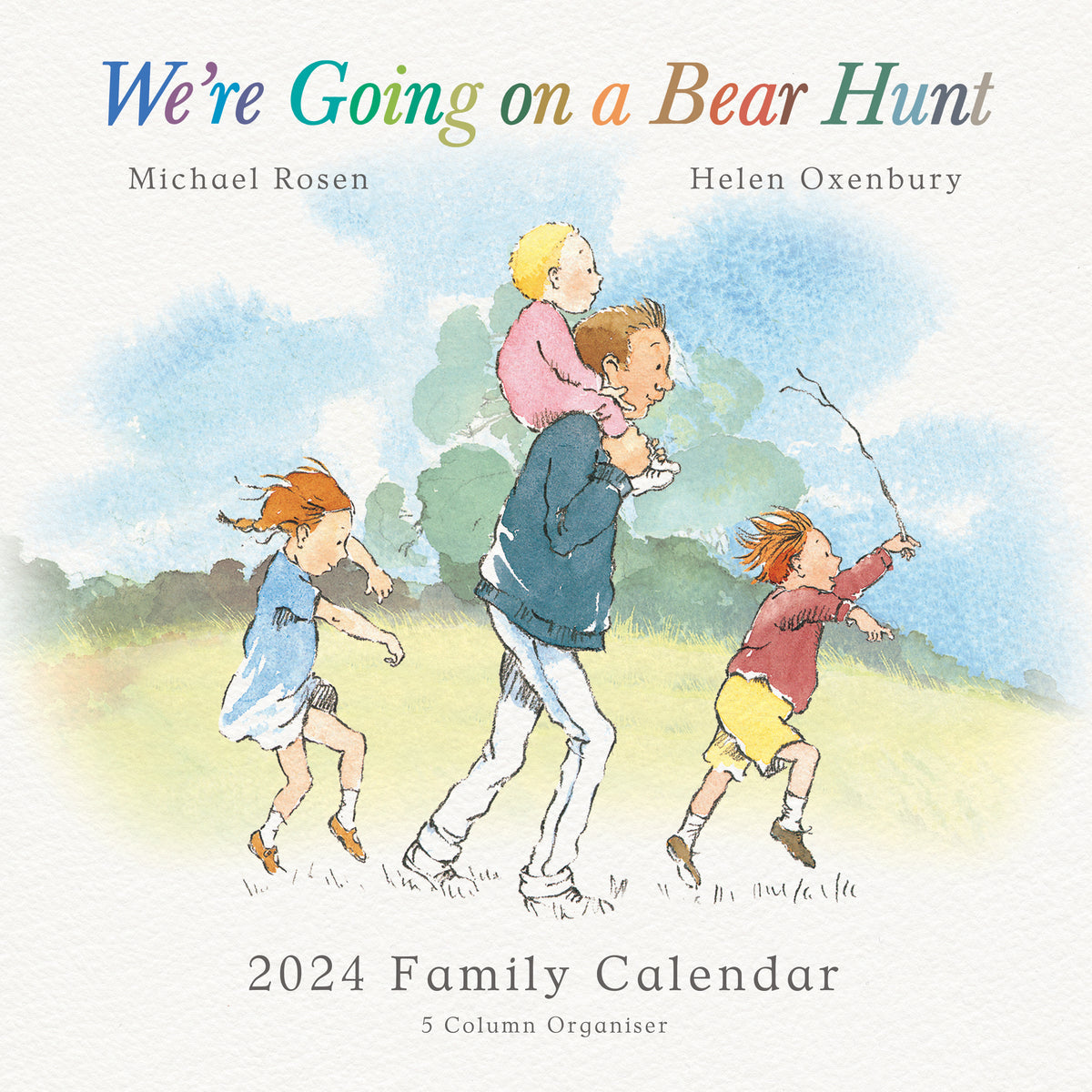 2024 Bear Hunt Family Wall Calendar Calendar Club   5020211299050 1200x1200 