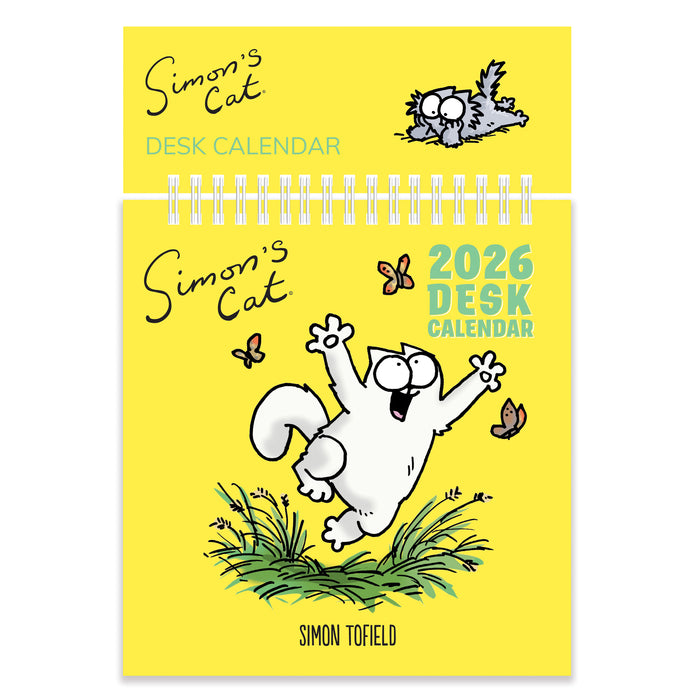 Simon's Cat 2026 Desk Easel