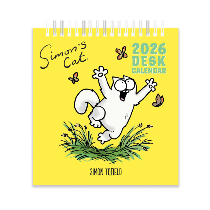 Simon's Cat 2026 Desk Easel