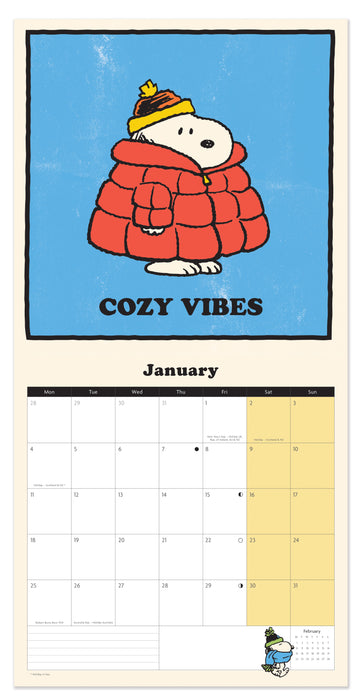 Snoopy 2027 Square Wall Calendar