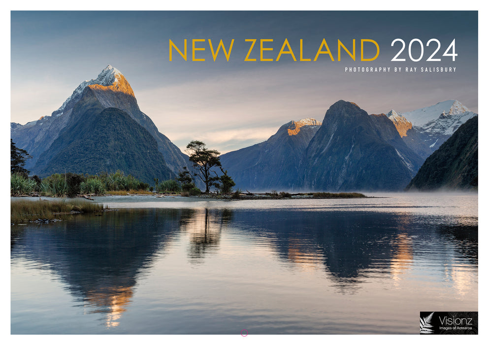 2024 New Zealand Wall Calendar