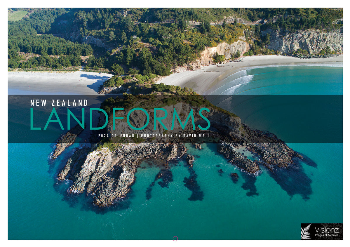 2024 New Zealand Landforms Wall Calendar — Calendar Club