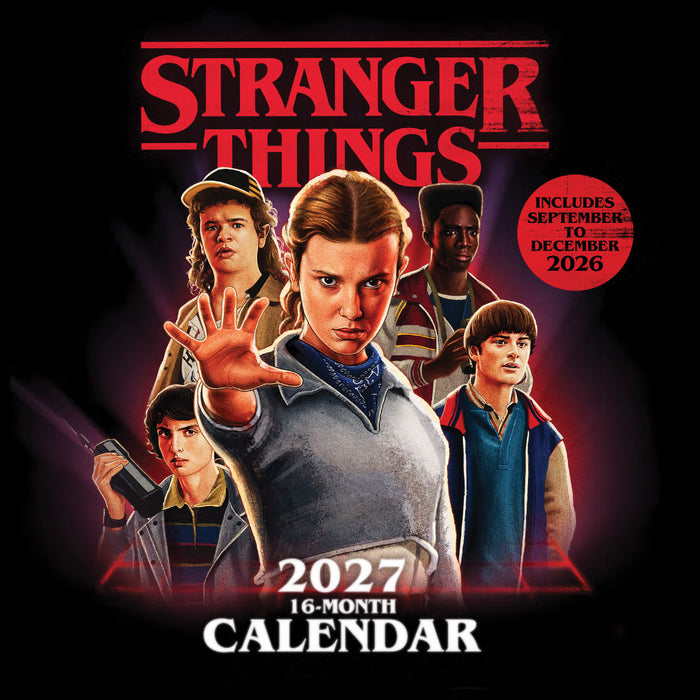 Stranger Things 2027 Square Wall Calendar