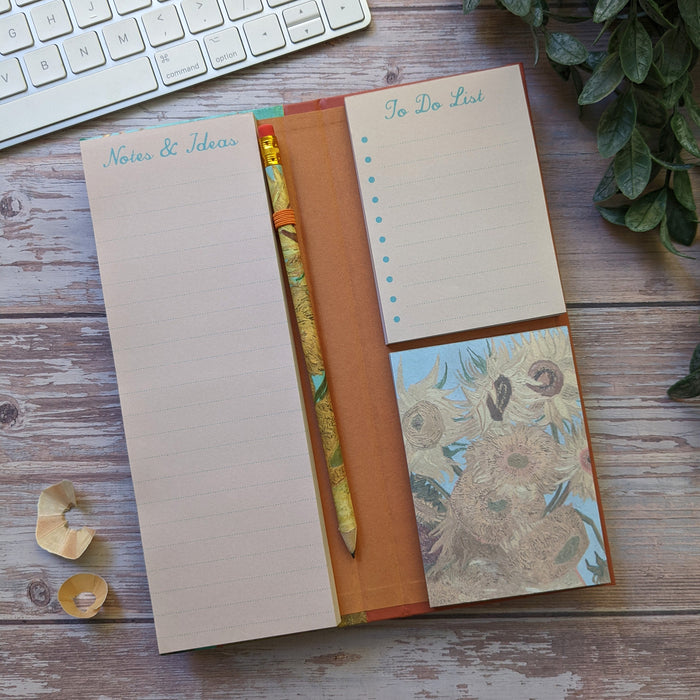 Van Gogh Sunflowers Organiser