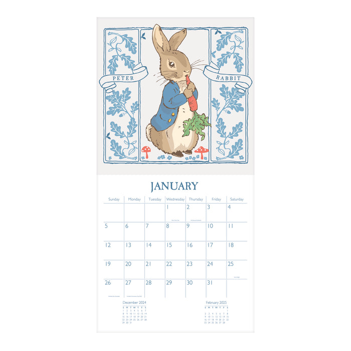 2025 Peter Rabbit Wall Calendar