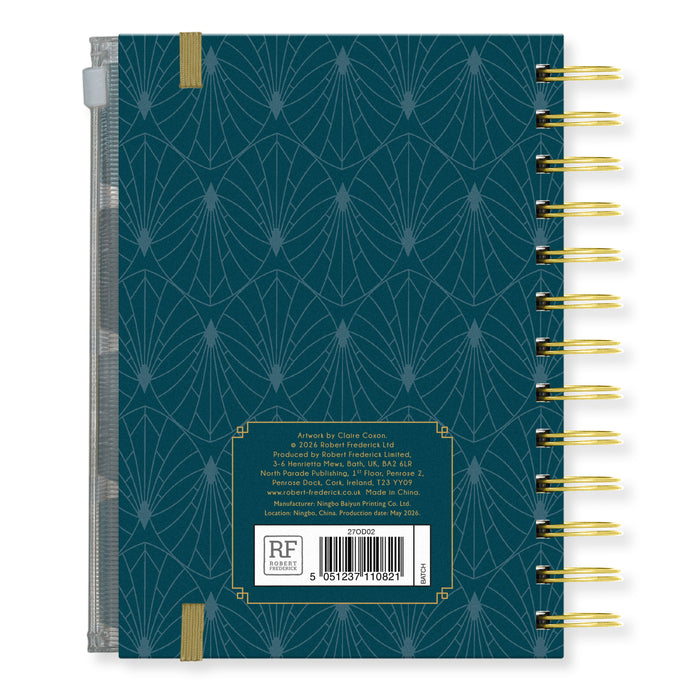 Claire Coxon Art Deco 2027 Weekly Diary