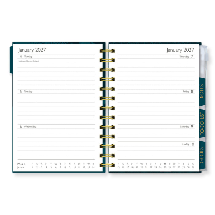 Claire Coxon Art Deco 2027 Weekly Diary