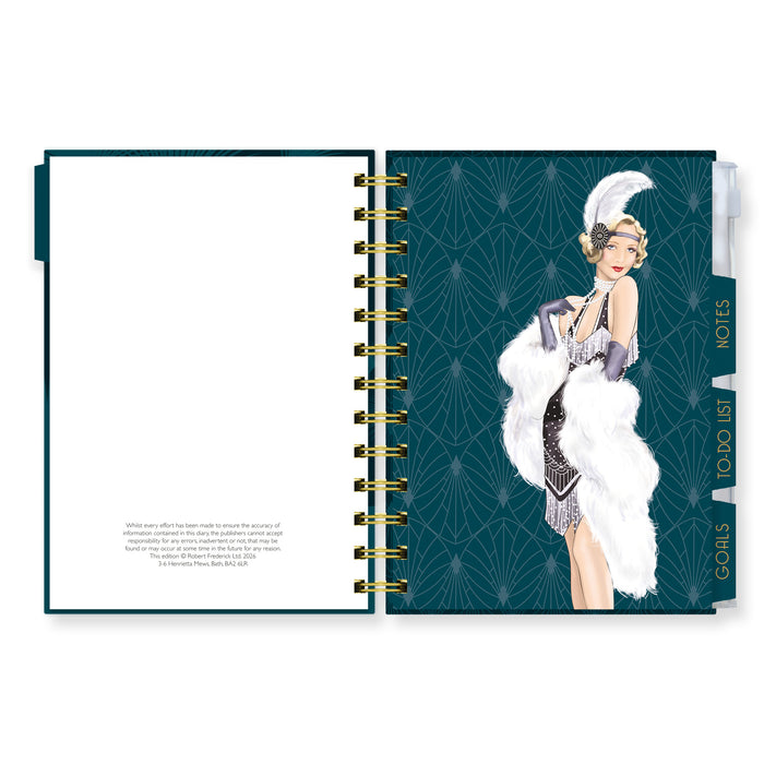 Claire Coxon Art Deco 2027 Weekly Diary