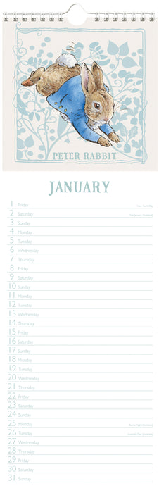 Peter Rabbit 2027 Slimline Wall Calendar
