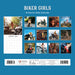 Biker Girls 2026 Square Wall Calendar