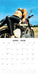 Biker Girls 2026 Square Wall Calendar