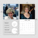Diana 2026 Square Wall Calendar