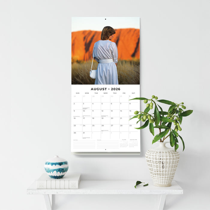 Diana 2026 Square Wall Calendar