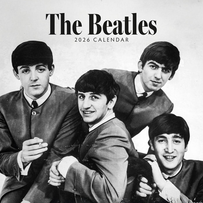 The Beatles 2026 Square Wall Calendar