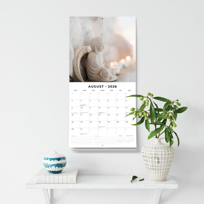 Zen 2026 Square Wall Calendar