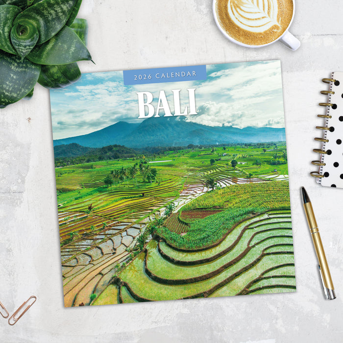 Bali 2026 Square Wall Calendar (Online Exclusive)