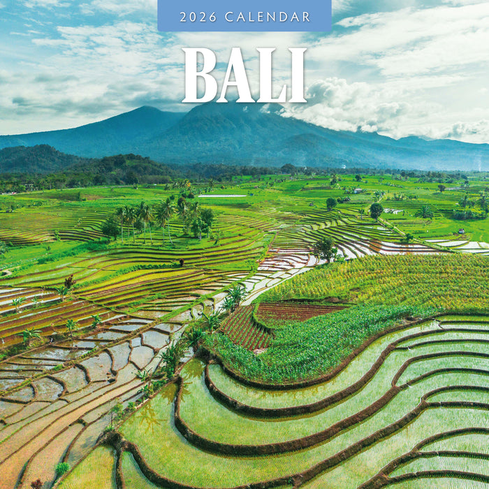 Bali 2026 Square Wall Calendar (Online Exclusive)