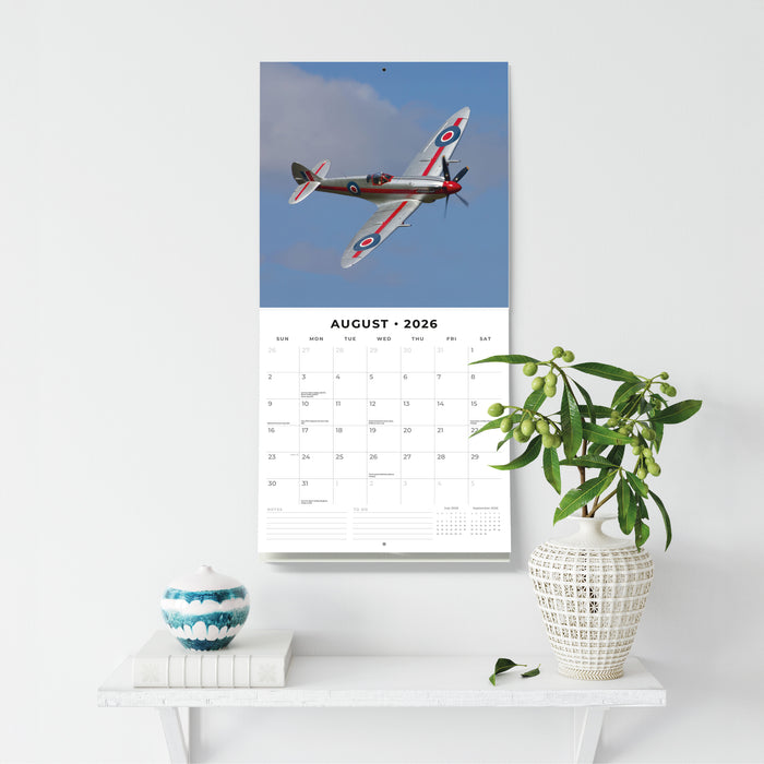 Air Legends 2026 Square Wall Calendar