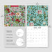 Botanical Flowers 2027 Square Wall Calendar