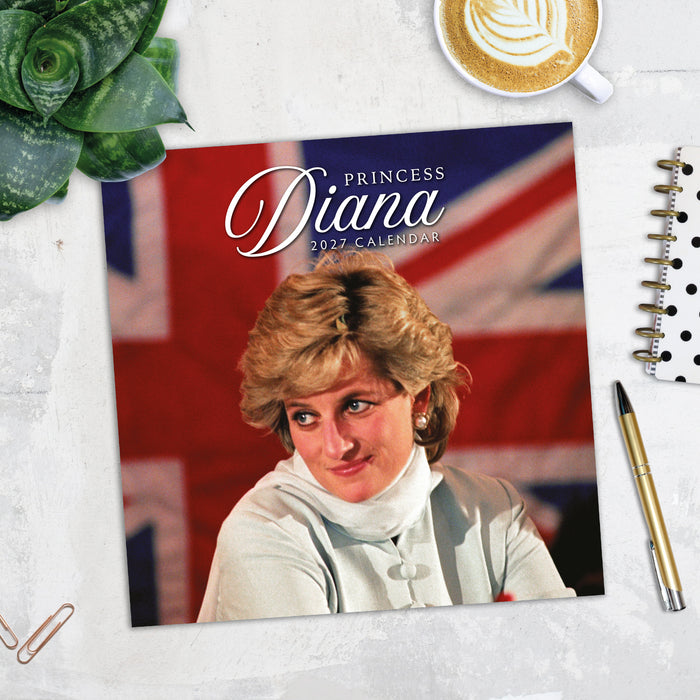 Diana 2027 Square Wall Calendar