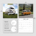 Camper Vans 2027 Square Wall Calendar