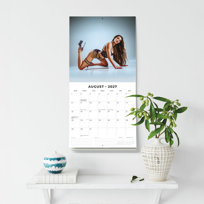 Babes in Black 2027 Square Wall Calendar