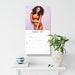 Ladies in Red 2027 Square Wall Calendar