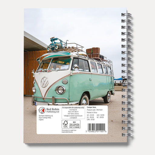 Camper Vans 2027 Weekly Diary