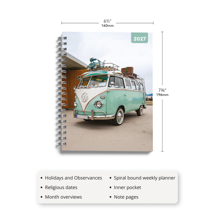 Camper Vans 2027 Weekly Diary