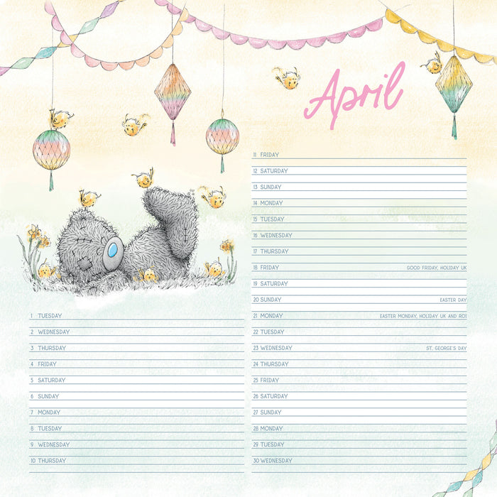 2025 Me To You Classic Wall Calendar