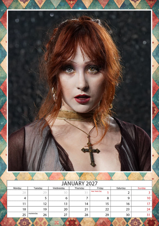 Chappell Roan 2027 A3 Wall Calendar