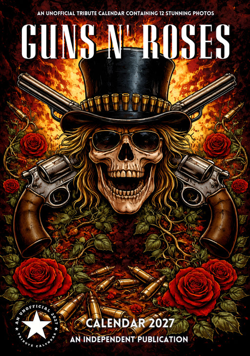 Gun n Roses 2027 A3 Wall Calendar