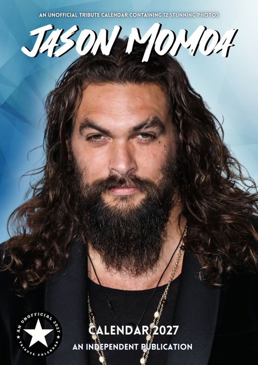 Jason Momoa 2027 A3 Wall Calendar