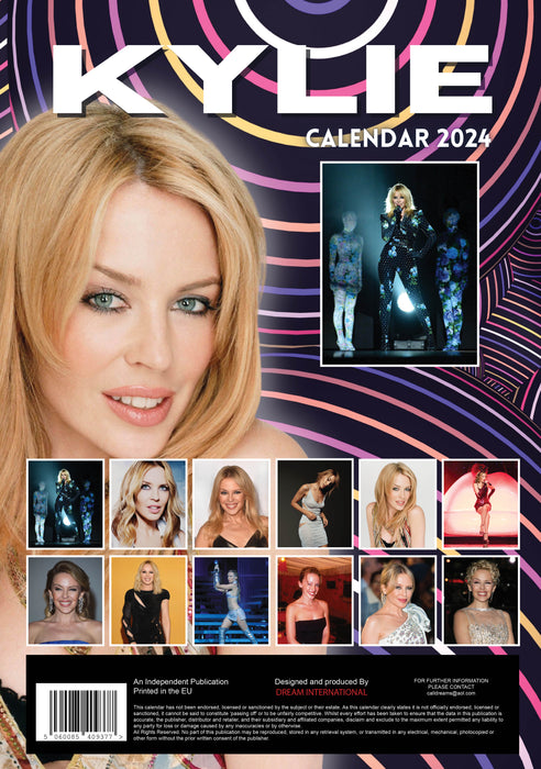 2024 Kylie Minogue Large Wall Calendar — Calendar Club