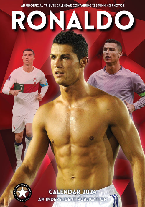 2024 Cristiano Ronaldo Large Wall Calendar