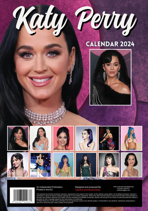 2024 Katy Perry Large Wall Calendar