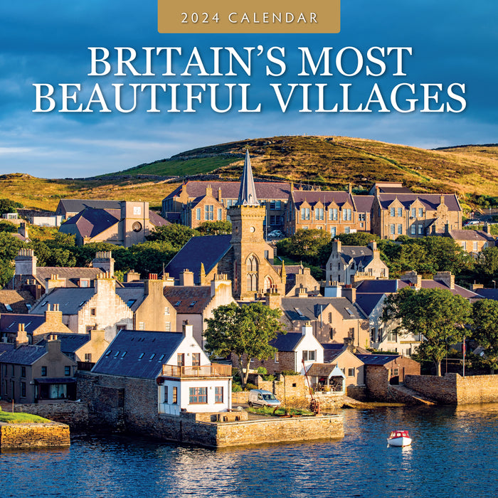 2024 Britain's Most Beautiful Villages Wall Calendar