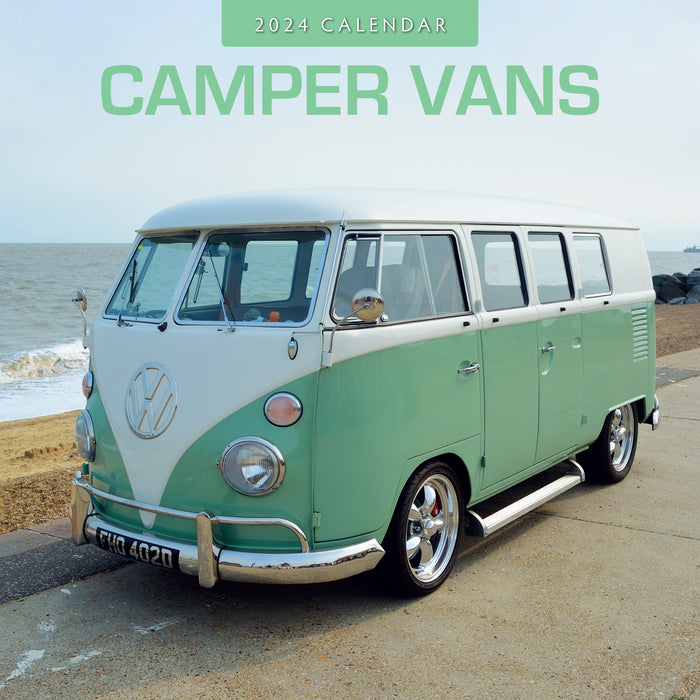 2024 Camper Vans Wall Calendar