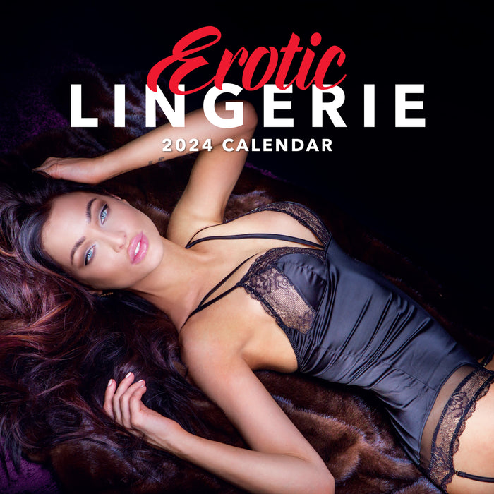2024 Erotic Lingerie Wall Calendar