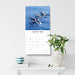 Dolphins 2026 Square Wall Calendar